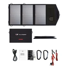 ALLPOWERS Solar Panel Charger Foldable Portable Solar Charger for Mobile Phone Tablets 12V Car Battery 18V Laptops Power Station