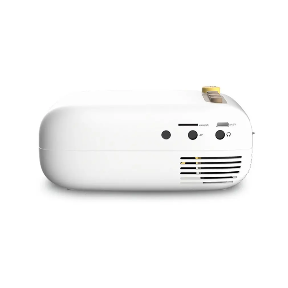 Yg200 Home Mini Projector Portable Handheld Hd 1080P Led Media Player yellow | Компьютеры и офис