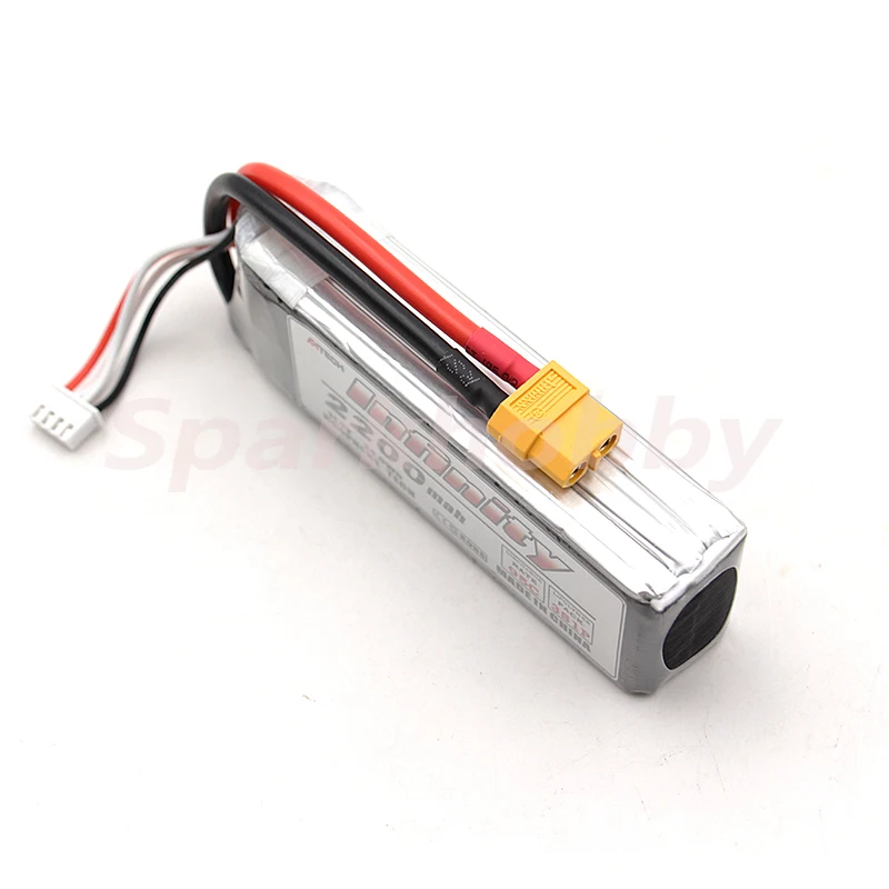 Литий-полимерная аккумуляторная батарея Infinity 2200 мАч 45C/95C 3S 11 1 В T-Plug XT60 выходные