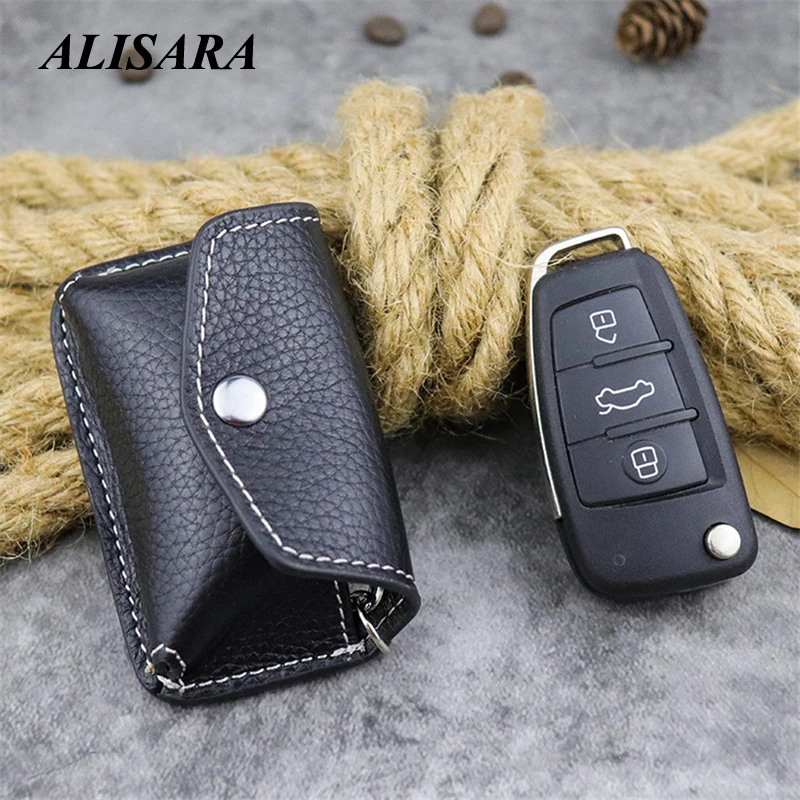 

Кожаный чехол-кошелек для ключей в Корейском стиле; Популярный Повседневный стиль; Первый слой из воловьей кожи ручной работы; Популярный В...