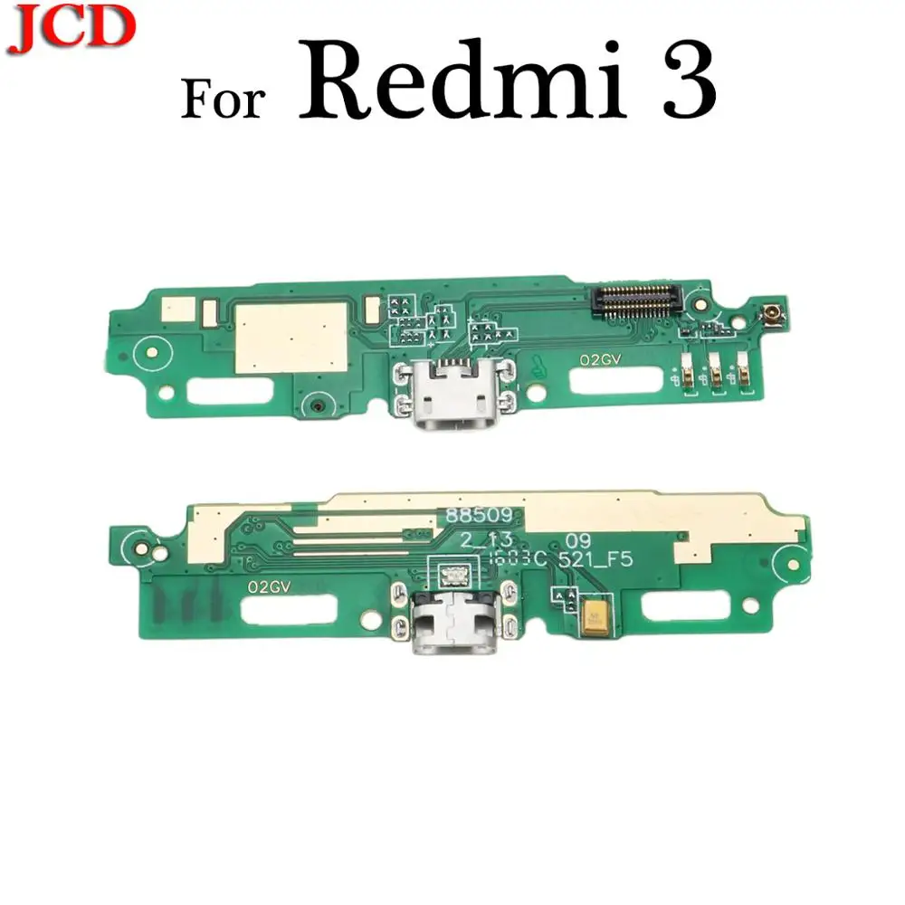 For Redmi 3 JCD для Redmi 4A 4X зарядное устройство черз порт USB разъем порт док-станция гибкий кабель для Xiaomi для Redmi 1 2 3 3s 4 Note 4G Note 3/3 Pro - Цвет: For Redmi 3