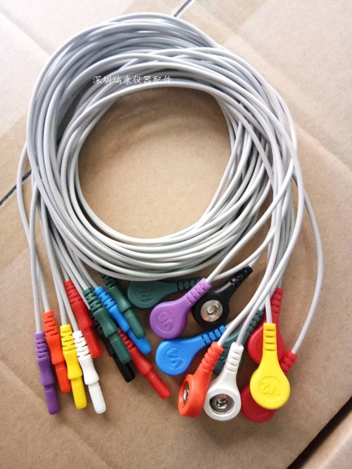 

TLC5000 4000 Holter записывающая коробка электрокардиограф аксессуары