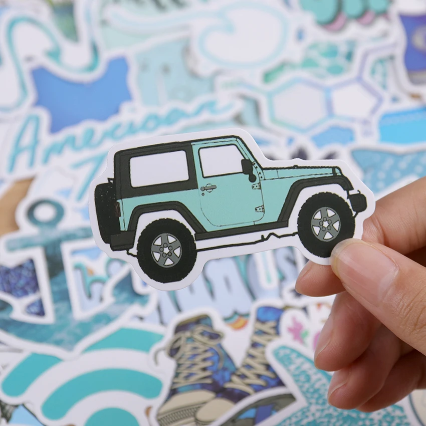 Наклейки для ноутбука мотоцикла скейтборда чемодана холодильника игрушечный