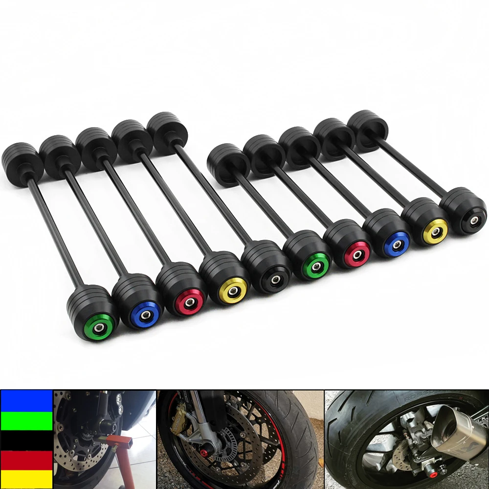 

Для YAMAHA YZF R1 YZF-R1 2007 2008 2009 2010 2011 переднее заднее колесо ползунок ось вилки Противоударная прокладка качели рычаг защитный POM