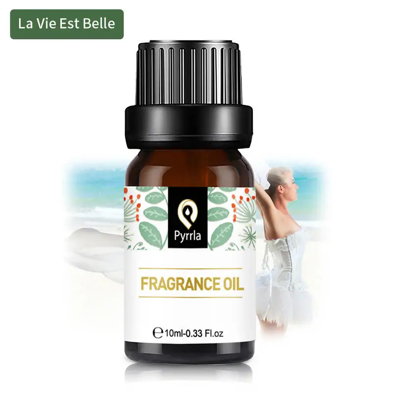 

Pyrrla 10ml La Vie Est Belle Fragrance Oil For Aromatherapy Humidifier Air Fresh White Musk Apple Flower Fruit Essential Oils
