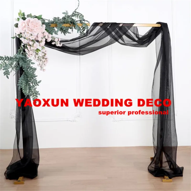 Шифоновая Свадебная драпировка в виде арки Ширина 1 5 м|Фоны для вечеринки| |