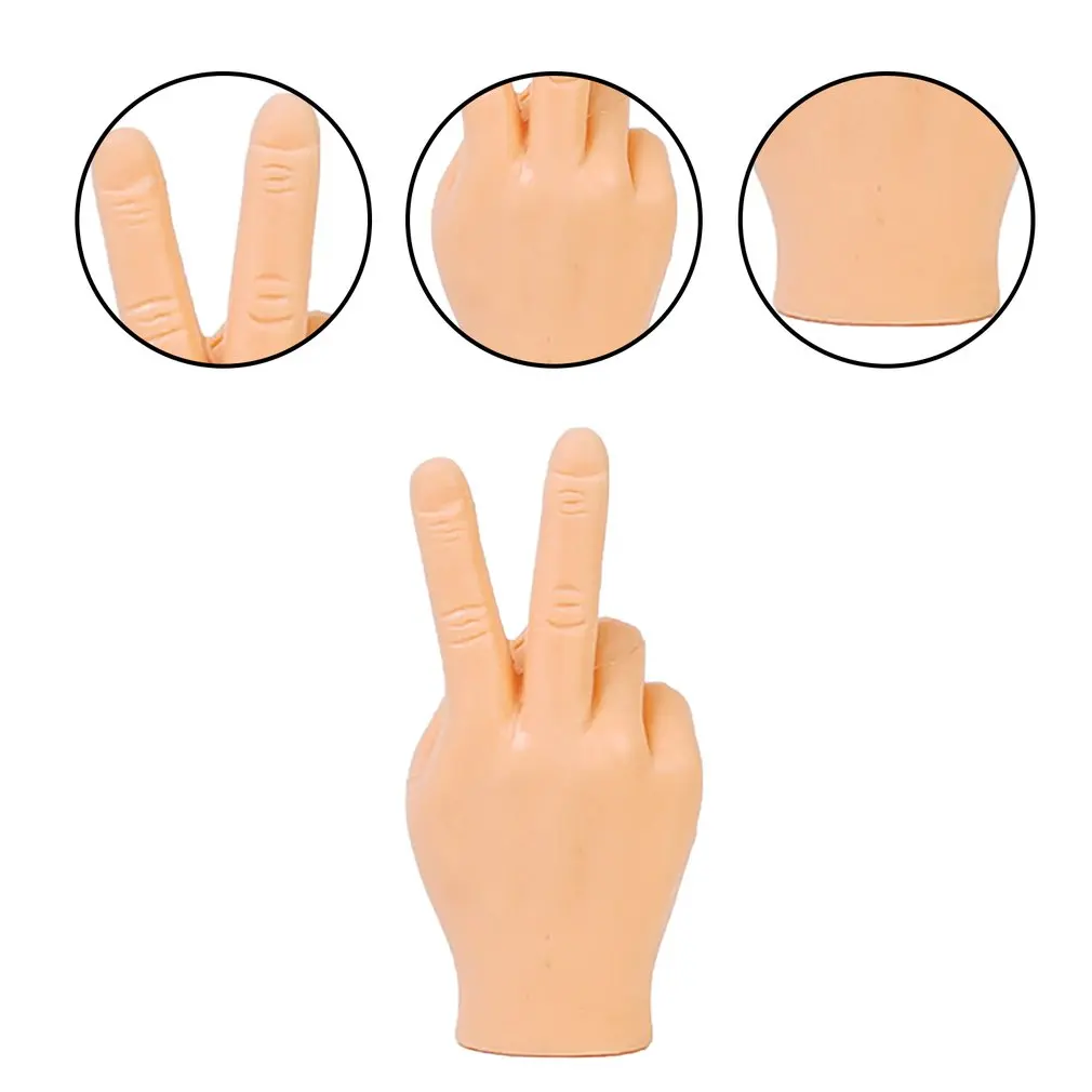 Забавная резиновая ручная модель пальчиковая кроватка массажный инструмент для