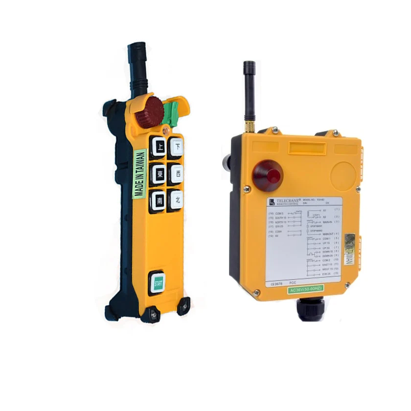 

Factory lifting control crane use F24-6d wireless radio Remote Control