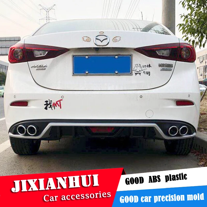 Задний спойлер для Mazda 3 Axela 2017 2019 задний переднего бампера|Обвесы| |