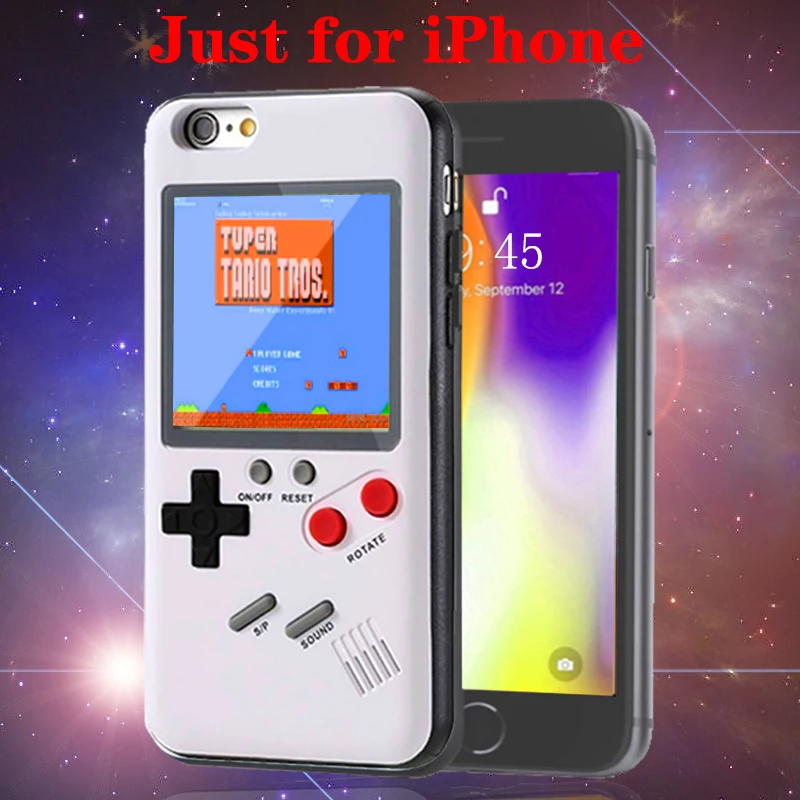 Orsda полноцветный дисплей ретро игровая консоль мобильный телефон чехол для iPhone 6
