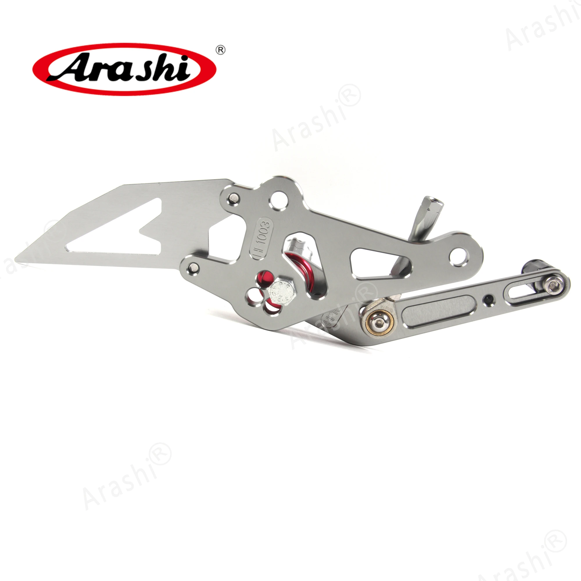 Подножка Arashi MT07 регулируемая для ног YAMAHA MT FZ 07 2014 2015 2016 2017 2018 2021|Подставки под ноги|