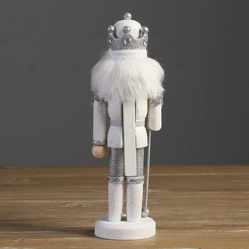 24 см Серебряный Рождественский гайковерт марионетка комбинация детские