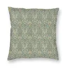 Наволочка для подушки с изображением леса Вильям Морриса и змеиной головы, 40x40 см, домашний декоративный винтажный Чехол для подушки с цветочным рисунком для гостиной