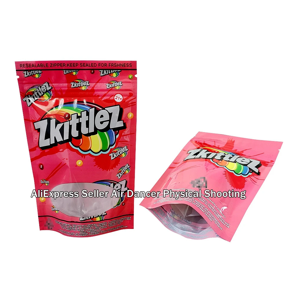 

(Zkittlez) NEW Bag Resealable Packaging- ONLY Bag No any food Patch
