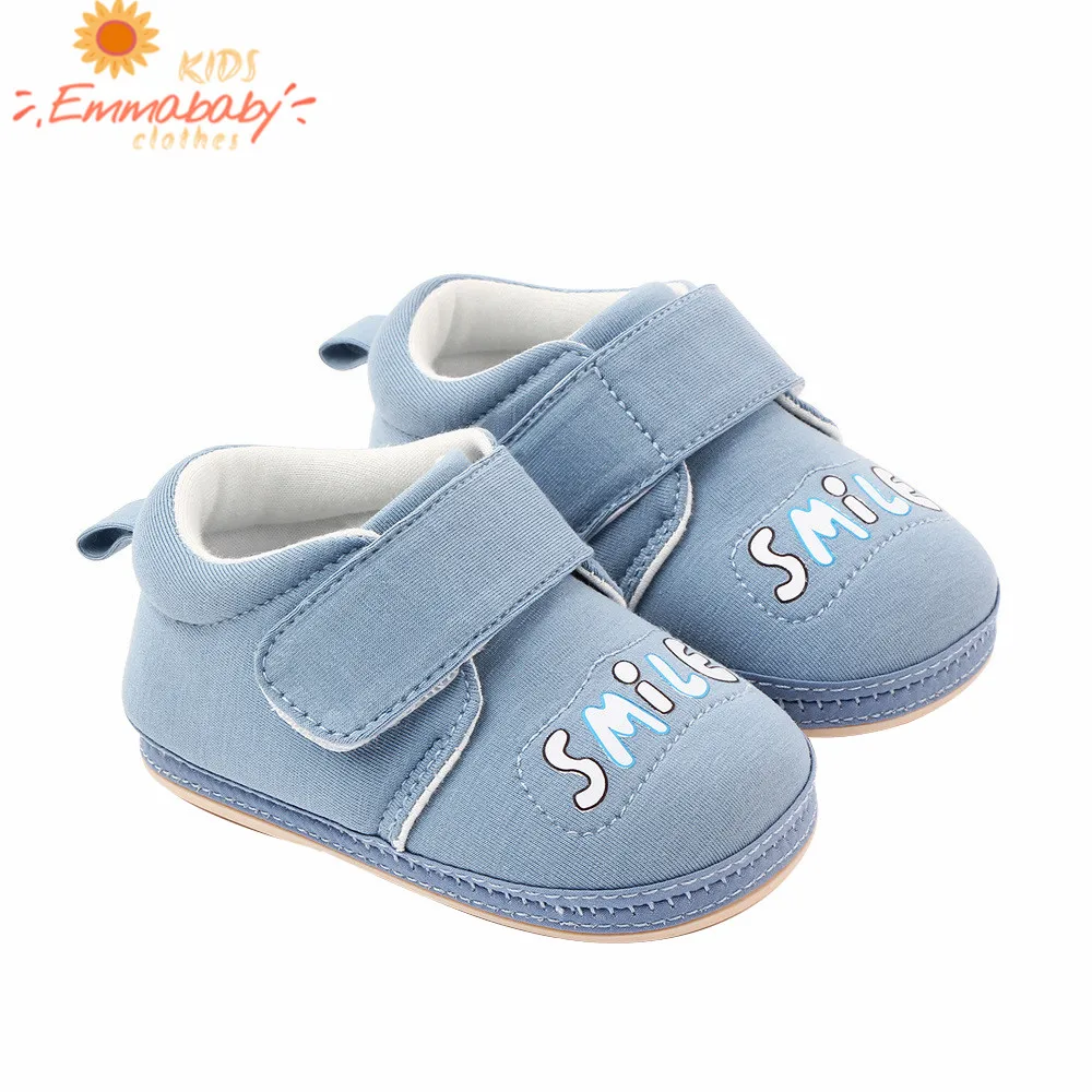 

Детская нескользящая обувь с мультяшным принтом, на резиновой подошве, для мальчиков и девочек, весна и осень, 2020