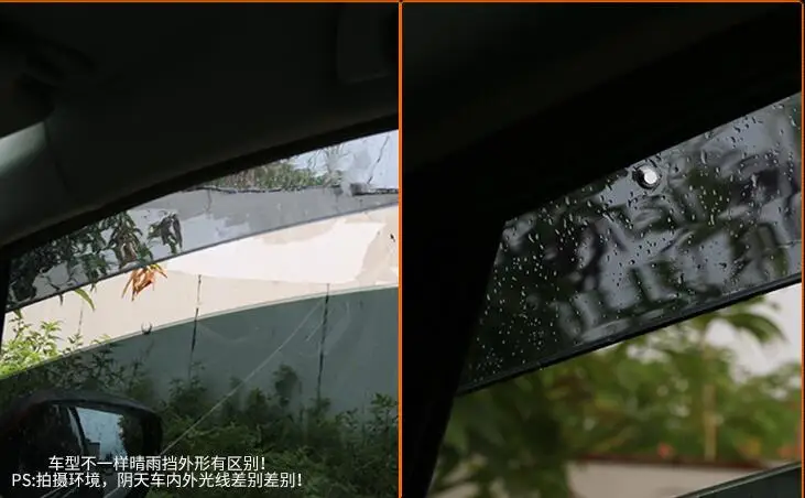 Ветрозащитный козырек для дверей и окон 4 шт. навесы защита от дождя солнца ветра