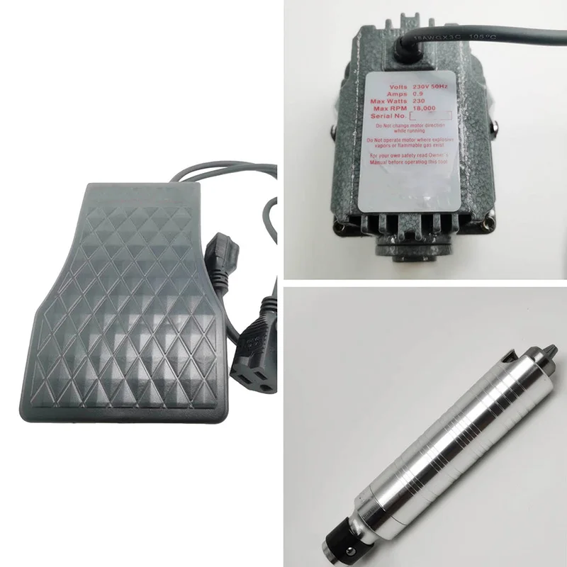 Мотор Полировочный с гибким валом для ювелирных изделий стоматологическая