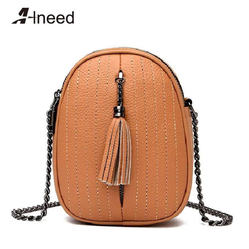 

ALNEED Genuine Leather Flap Mini Phone Bags Crossbody Bag Fashionable Purses and Handbags Cute Shoulder Bags Luxury Designer Bag