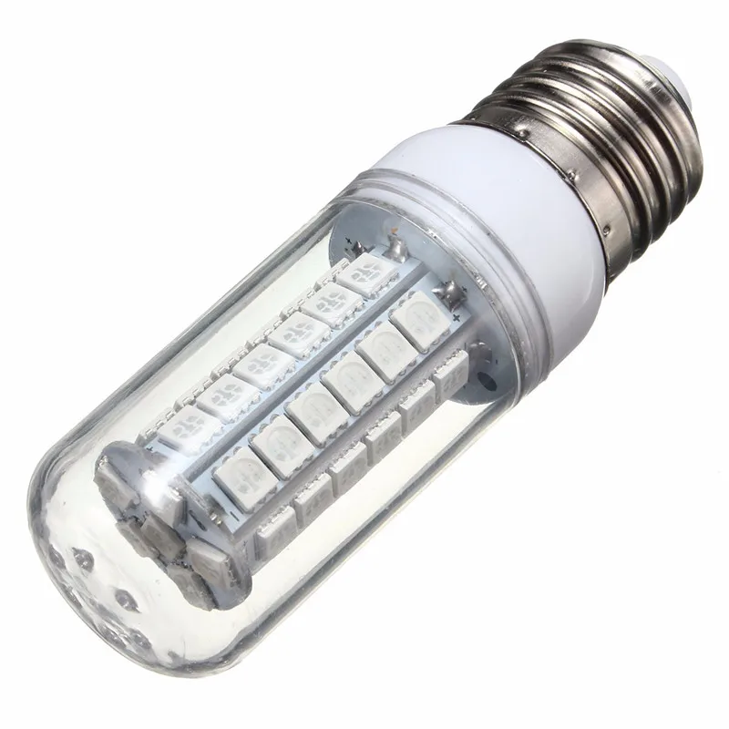 E27 кукурузная лампа Светодиодная AC110 3 5 Вт 48 светодиодов 5050SMD энергосберегающие