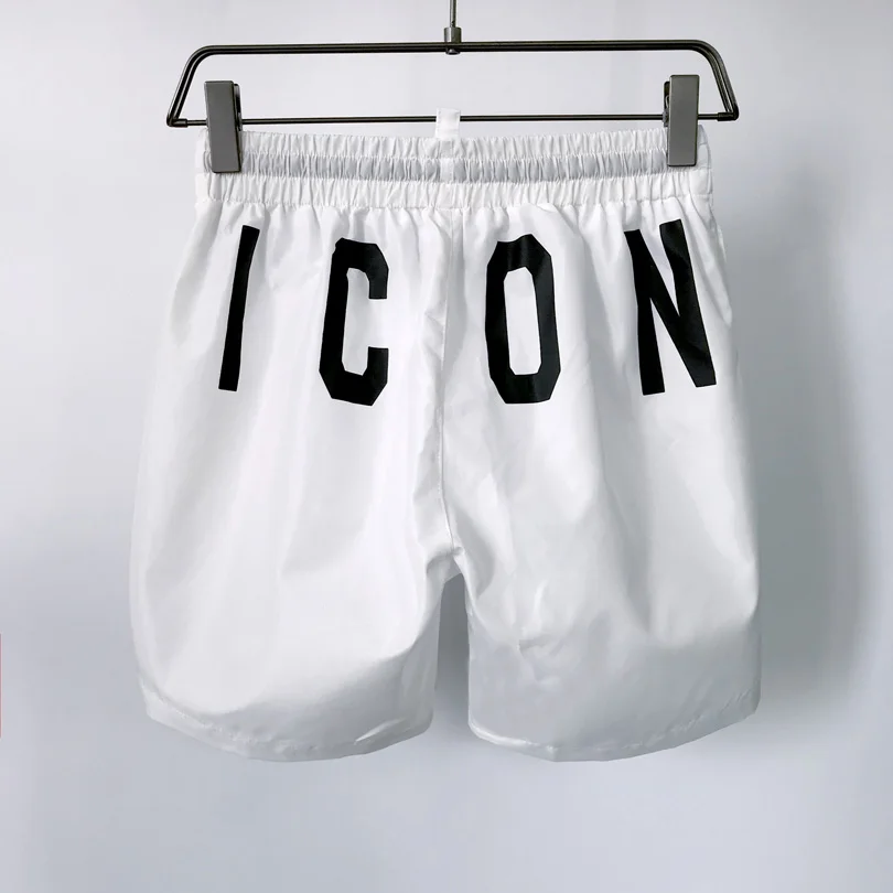 

hot Men New Summer Trend Brand 3D Printed Polyester Beach Pants Quick Dry Casual Fitness Seaside Swimming Shorts