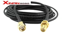 5pcs 5m wifi cable rp sma male to rp sma female antenna cable adapter extension cable pigtail cable