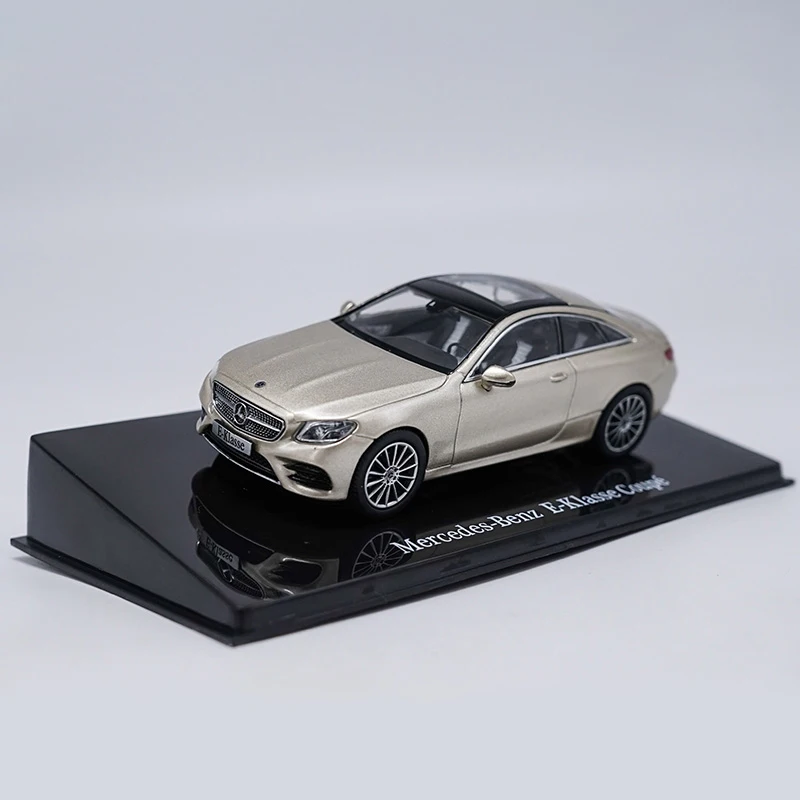 Gold 1:43 E300 E-KASE Coupe модель сплава автомобиля статические высокой моделирования металлические модельные автомобили с оригинальной коробкой - Цвет: Gold