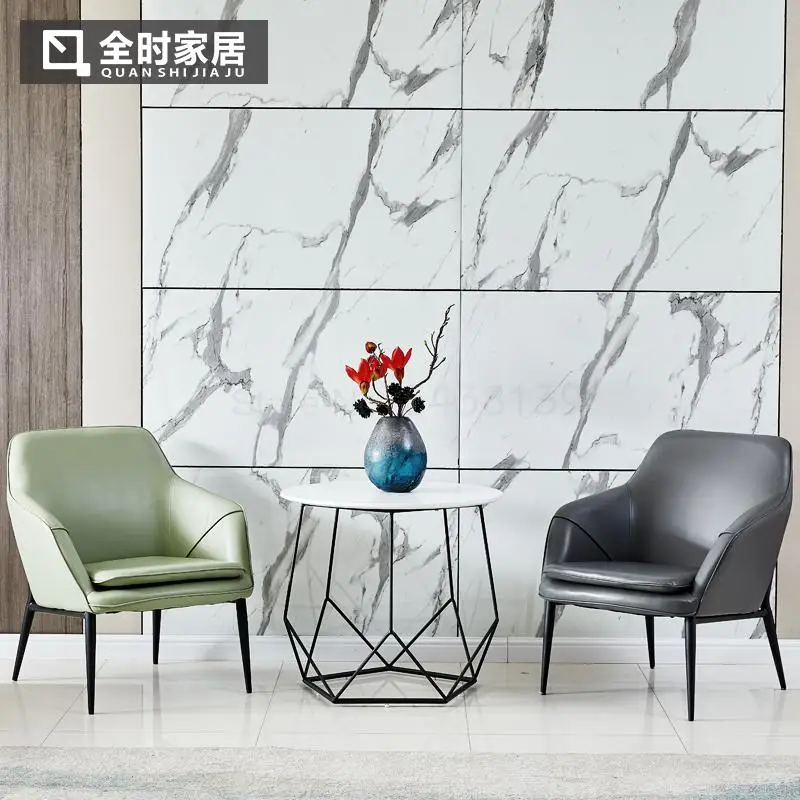 Простой маленький диван для спальни сетчатый красный ленивый скандинавский