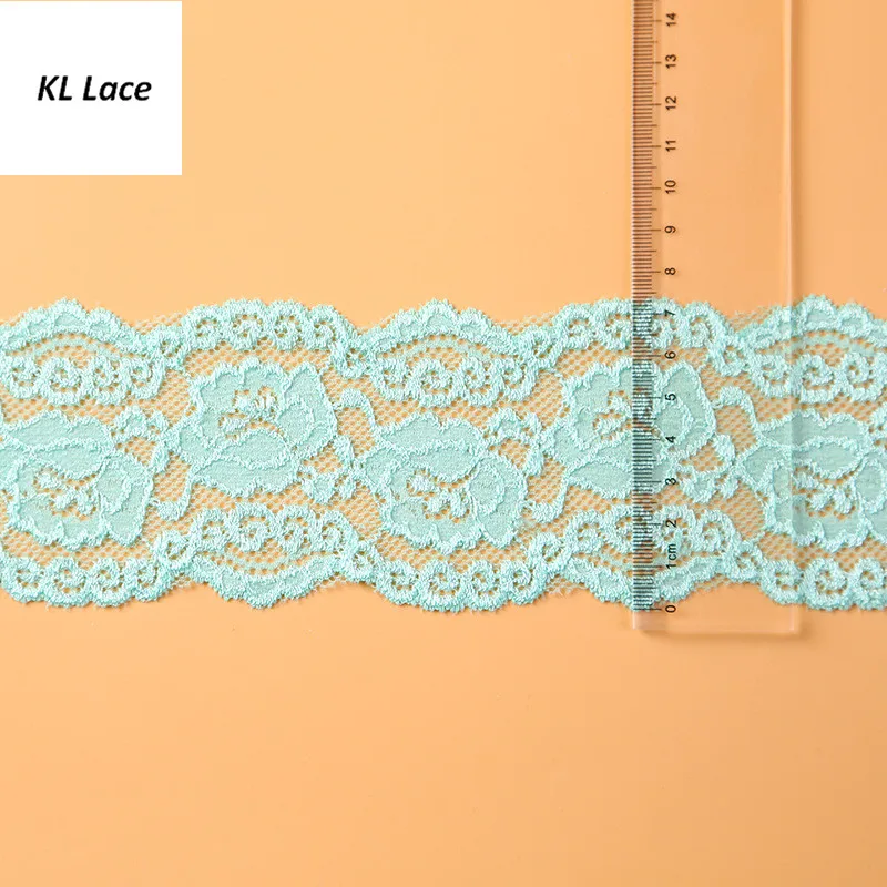

10 yards/lot Width 7.5cm New lace fabric elastic lace For wedding underwear safety pants clothing accessories