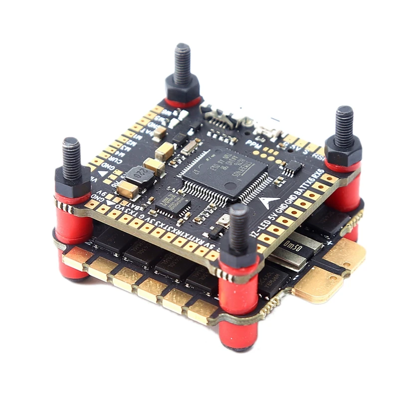 

Контроллер полета F4 V3S Plus Blheli S 45A/55A ESC 30,5 мм стек для радиоуправляемых FPV гоночных Фристайл 5 дюймов 4S 6S дронов