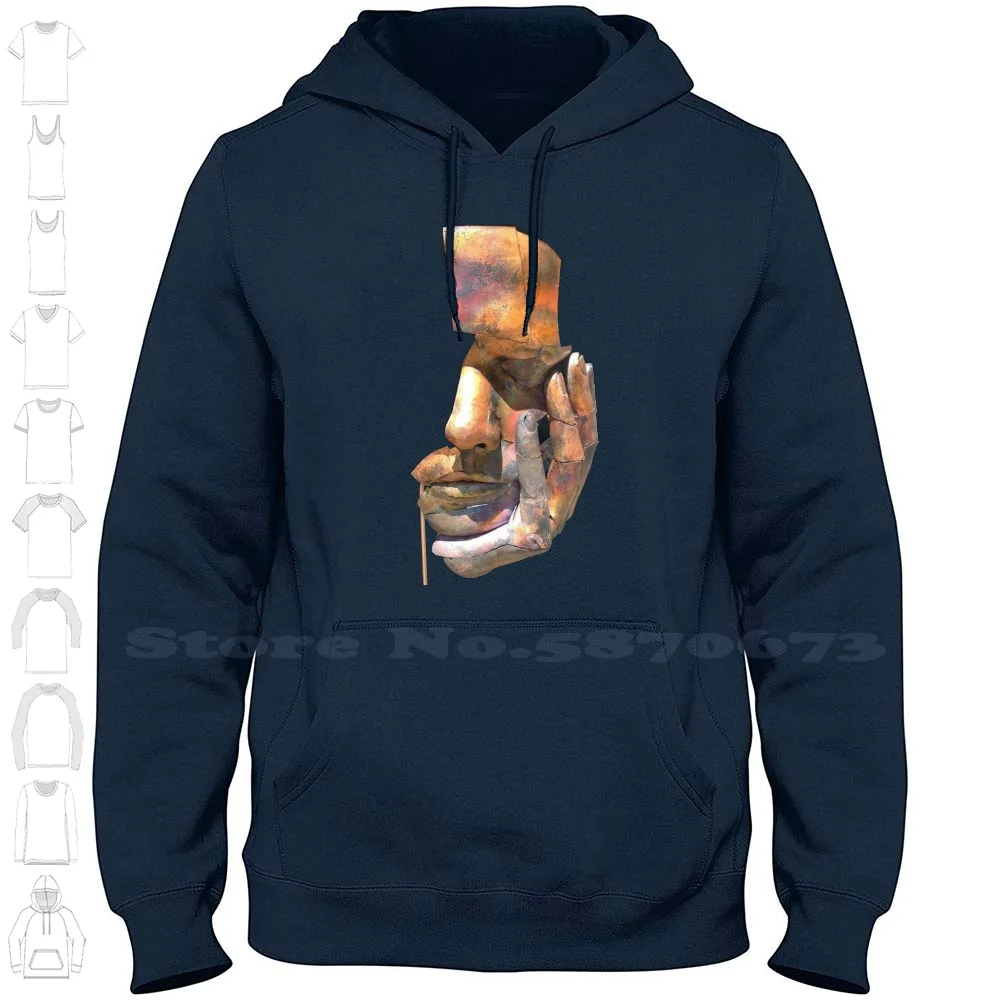 Думаете футболка с капюшоном из 100% хлопка Альберт современная модель