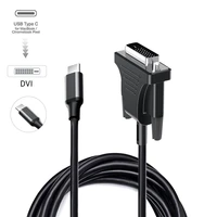usb c to dvi cable type c to dvi cord usb3 1 type c 10gbps transmission cable for macbook 12inch projector phone support otg