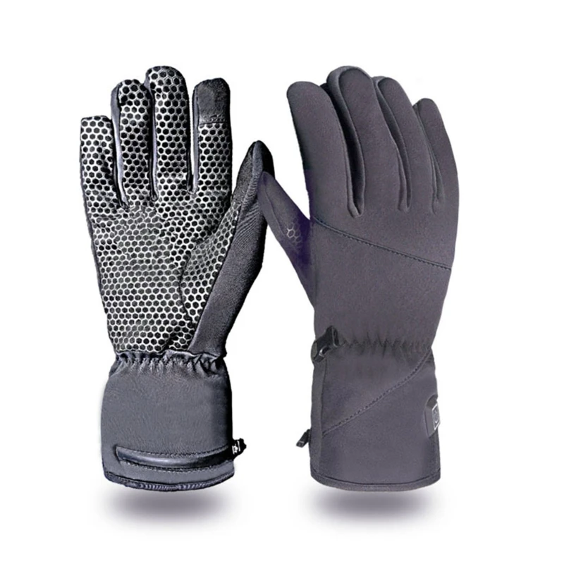 

Unisex Touch Screen Gloves Winter Electric Heating Gloves Winter Skiing Gloves