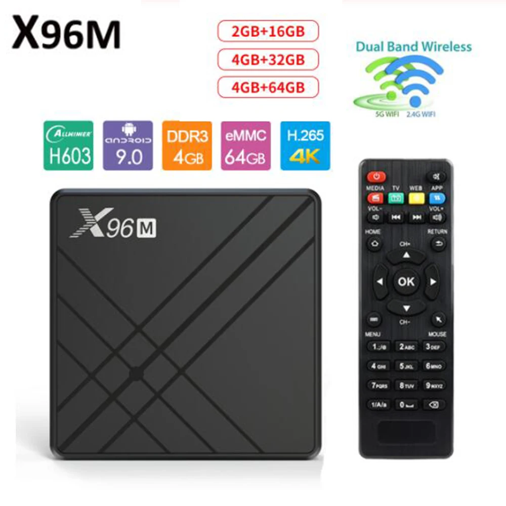 MECOOL KM3 смарт приставка с клавиатурой Android 9.0 Amlogic S905X2 Quad Core 4GB 64GB Support 4K Full HD BT 4.1 Dual WiFi