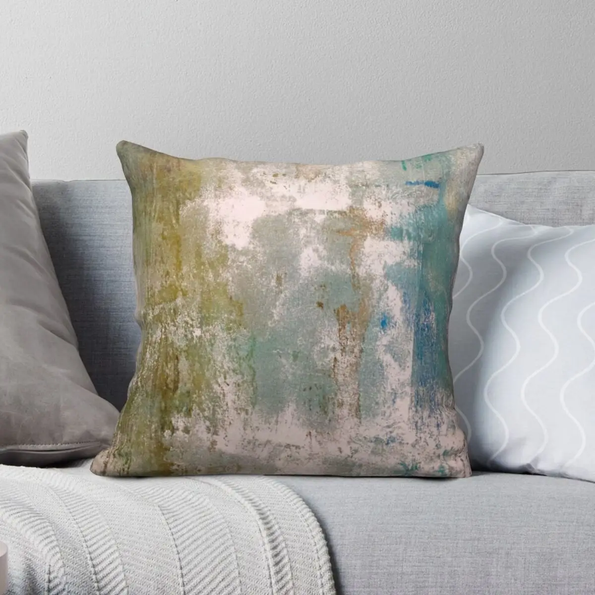 

Гранж металлический золотой Бирюзовый квадратный чехол для подушки полиэстеровый льняной бархатный декоративный чехол для подушки оптом