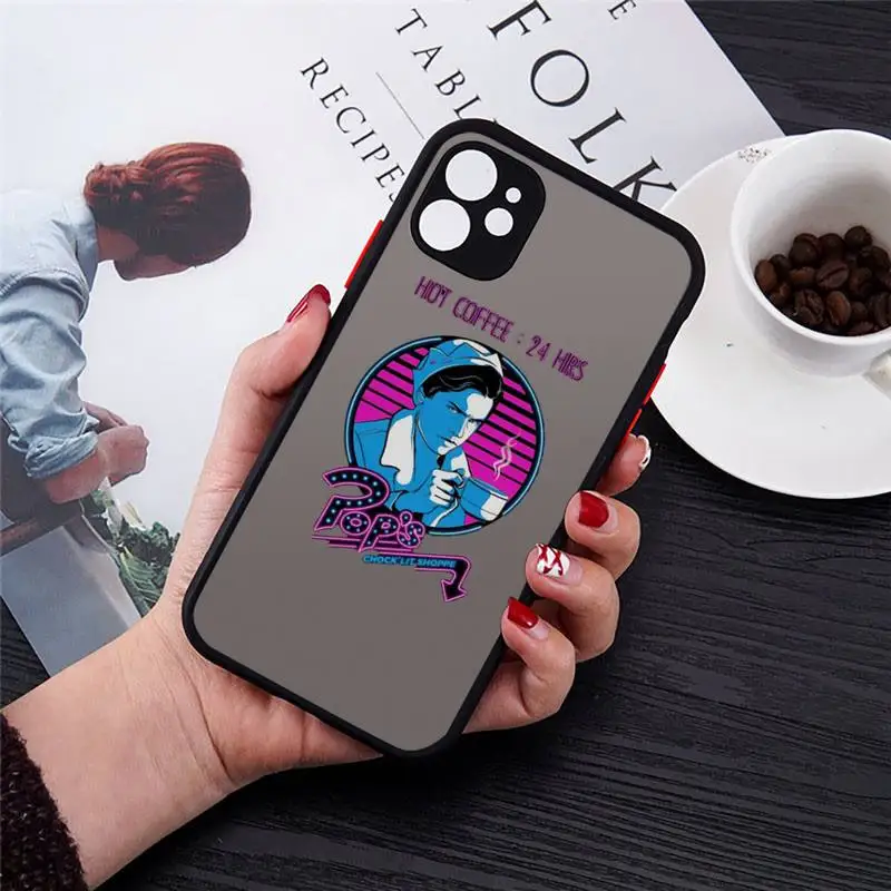 

Riverdale Serpent Jughead Jones Phone Cases Matte Transparent for iPhone 7 8 11 12 s mini pro X XS XR MAX Plus cover funda