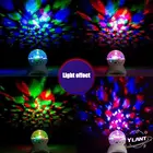 Беспроводной музыкальный динамик, сценическое освещение, светодиодный диско-шар, освещение s, USB зарядка, BT-совместимый проектор, светильник для KTV вечерние вечеринки, свадьбы