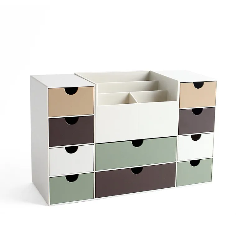 Простой стол ящик получить коробку мульти-функциональная Канцелярия офис