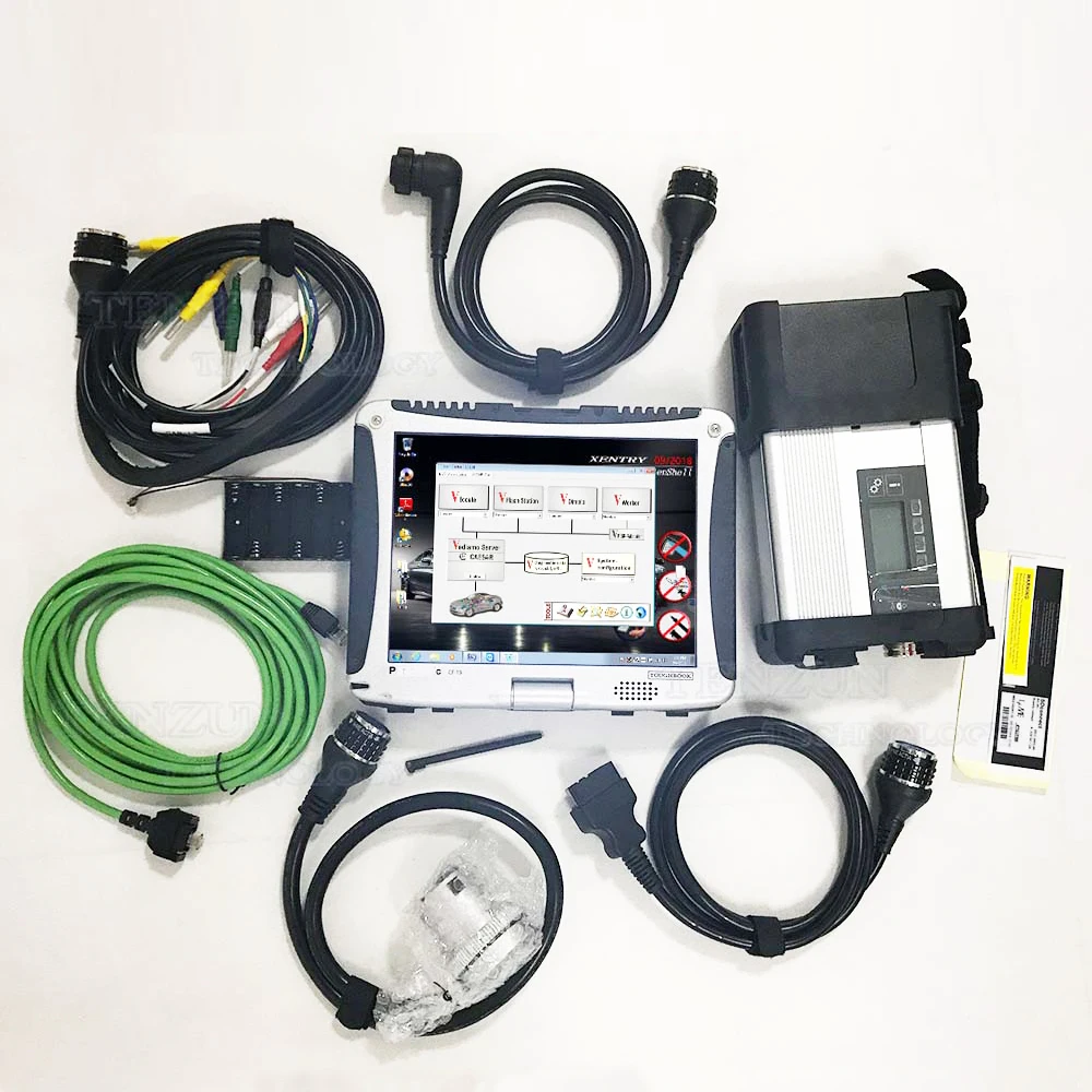 Диагностический инструмент MB Star C5 SD Connect с сенсорным экраном новейшее
