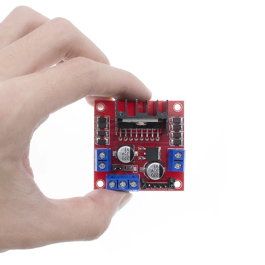 Модуль платы драйвера L298N L298 шаговый двигатель умный автомобиль робот макетная
