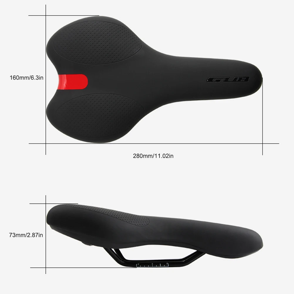 

Bike Seat Bicycle Saddle Bike Saddle Memory Foam Padded Soft Bike Cushion Bicycle Equipment for MTB Road Bikes