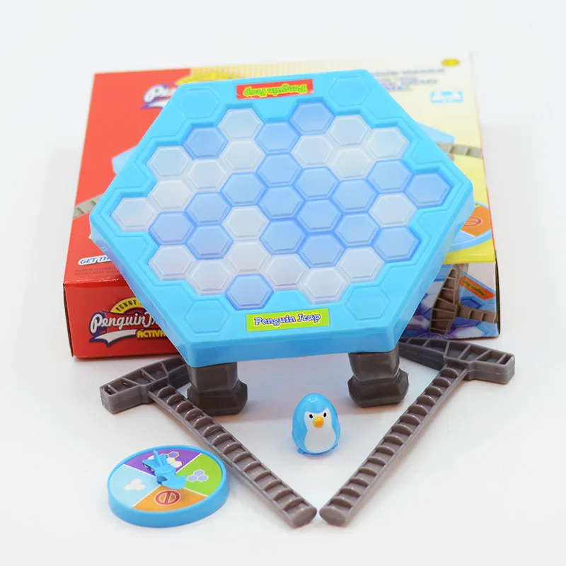 Beating Penguin Ice Breaker игрушки для удаления стен настольные игры родителей и детей