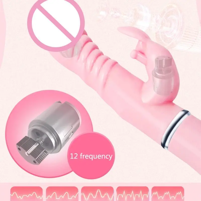 Кролик вибратор водонепроницаемый массажер для стимуляции палочка