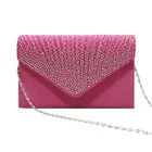 Сумка-конверт из шелка и сатина, цвета AB, модная Банкетная сумка в европейско-американском стиле для невесты