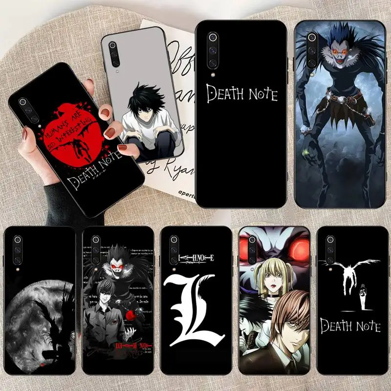 Милый чехол для телефона CUTEWANAN Death Note Ryuk kira Bling Xiaomi Mi10 10Pro 10 lite Mi9 9SE 8SE Pocophone F1 Mi8