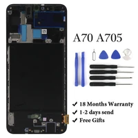 6 7 oled a70 lcd for samsung a70 2019 a705 a705f sm a705f display touch screen digitizer assembly replacement
