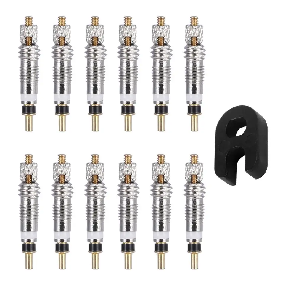 12 шт. в упаковке ультралегкий нержавеющий ниппель камеры высокого давления