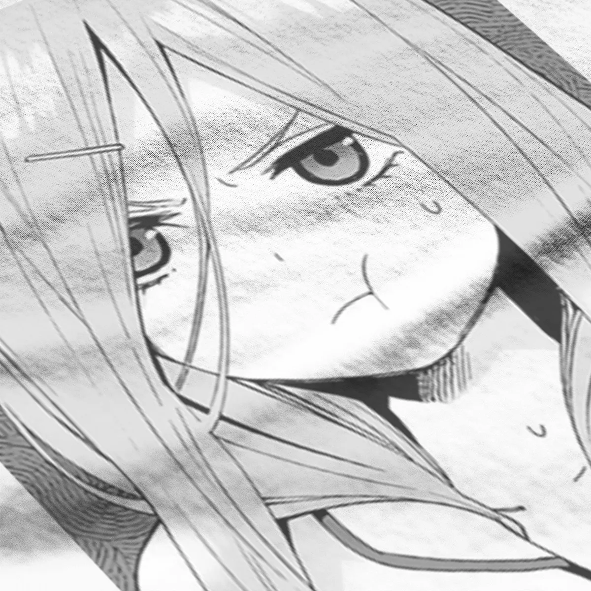 Высококачественная футболка с круглым вырезом из 100 хлопка надписью Miku Nakano Pouting |