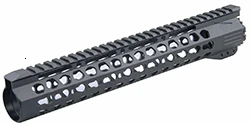 Tactical AR15 KeyMod 7 10 12 15 17 дюймов Тонкий свободный поплавок Handguard Пикатинни кронштейн подходит. 223 5,56 AR15 AR-15 M4 M16