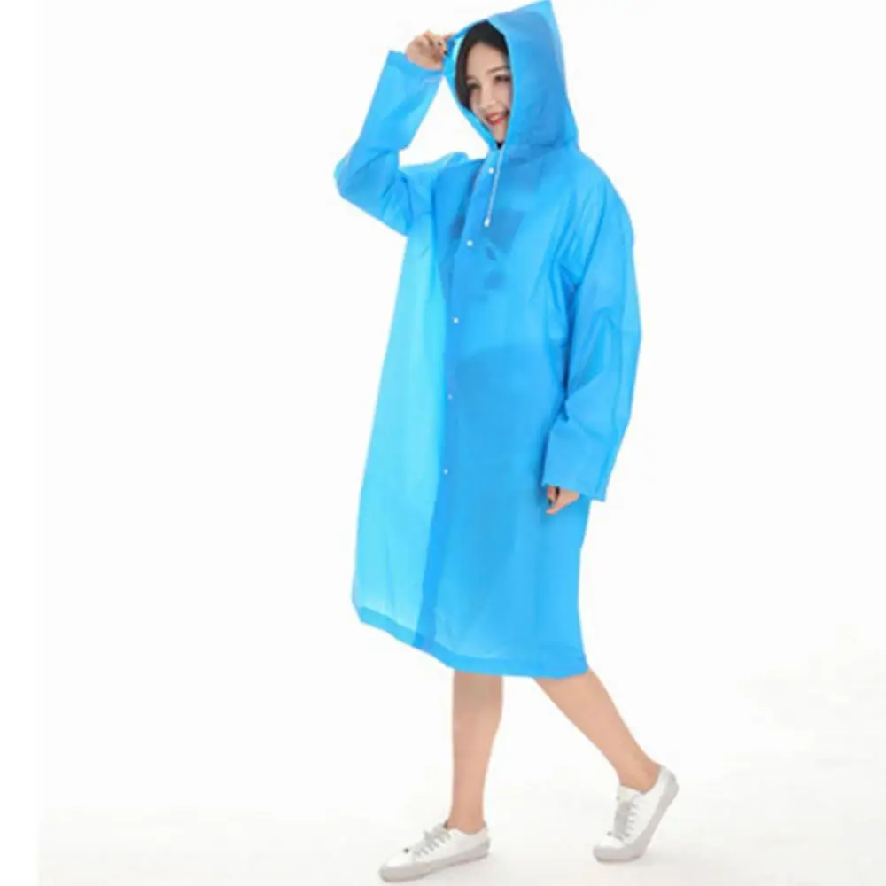 Плащ-дождевик многоразовый портативный водонепроницаемый | Дом и сад