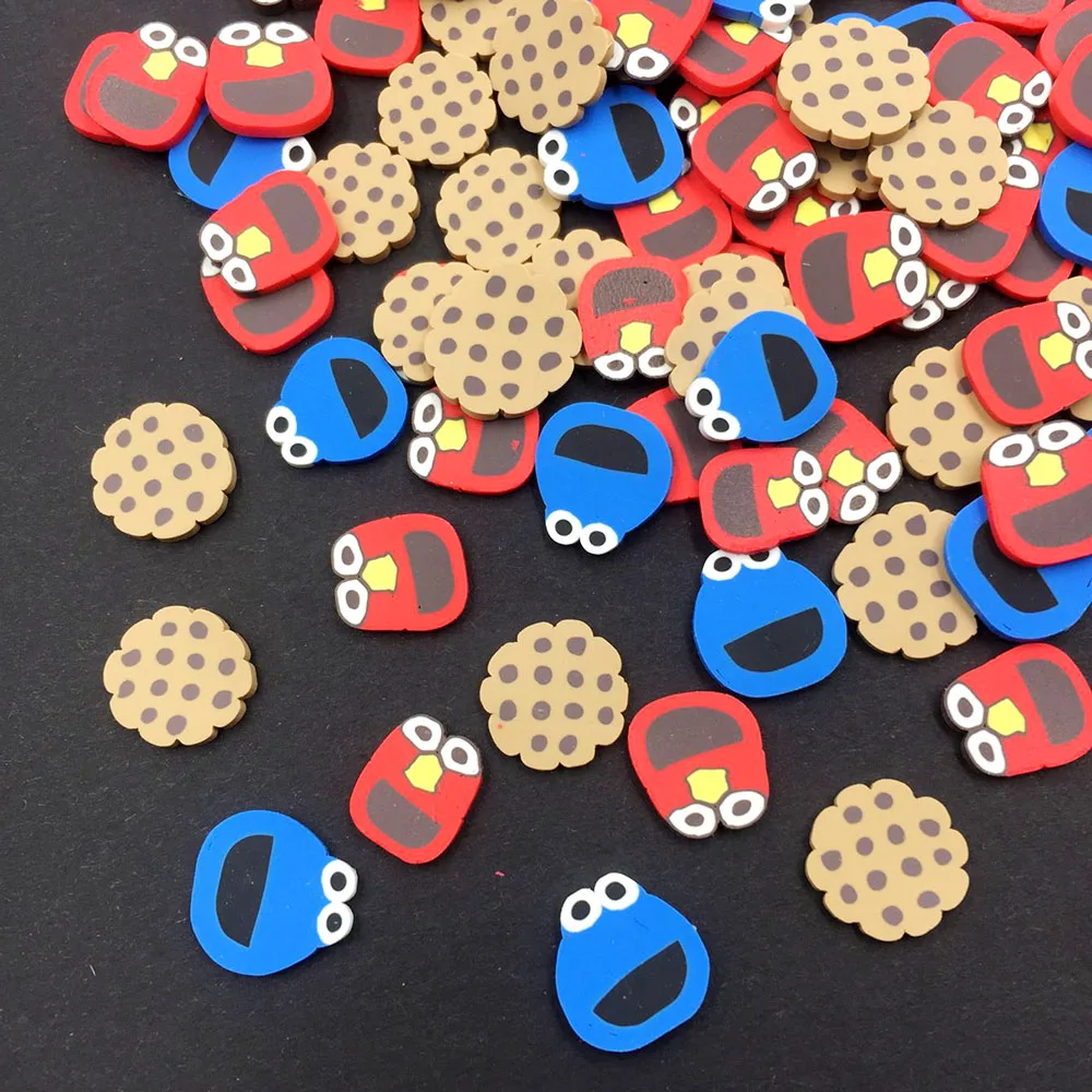 100 г мультфильм животных печенье Ломтики Полимерная Горячая глина брызгает для